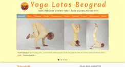 Desktop Screenshot of joga-beograd.org.rs